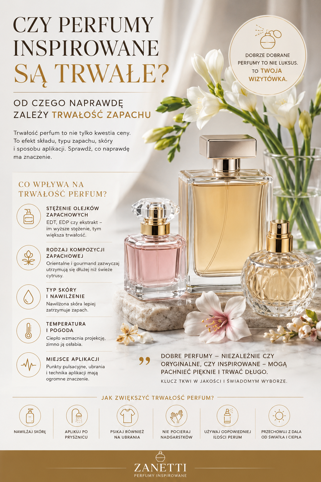 Czy perfumy inspirowane są trwałe? Prawda o trwałości odpowiedników perfum!