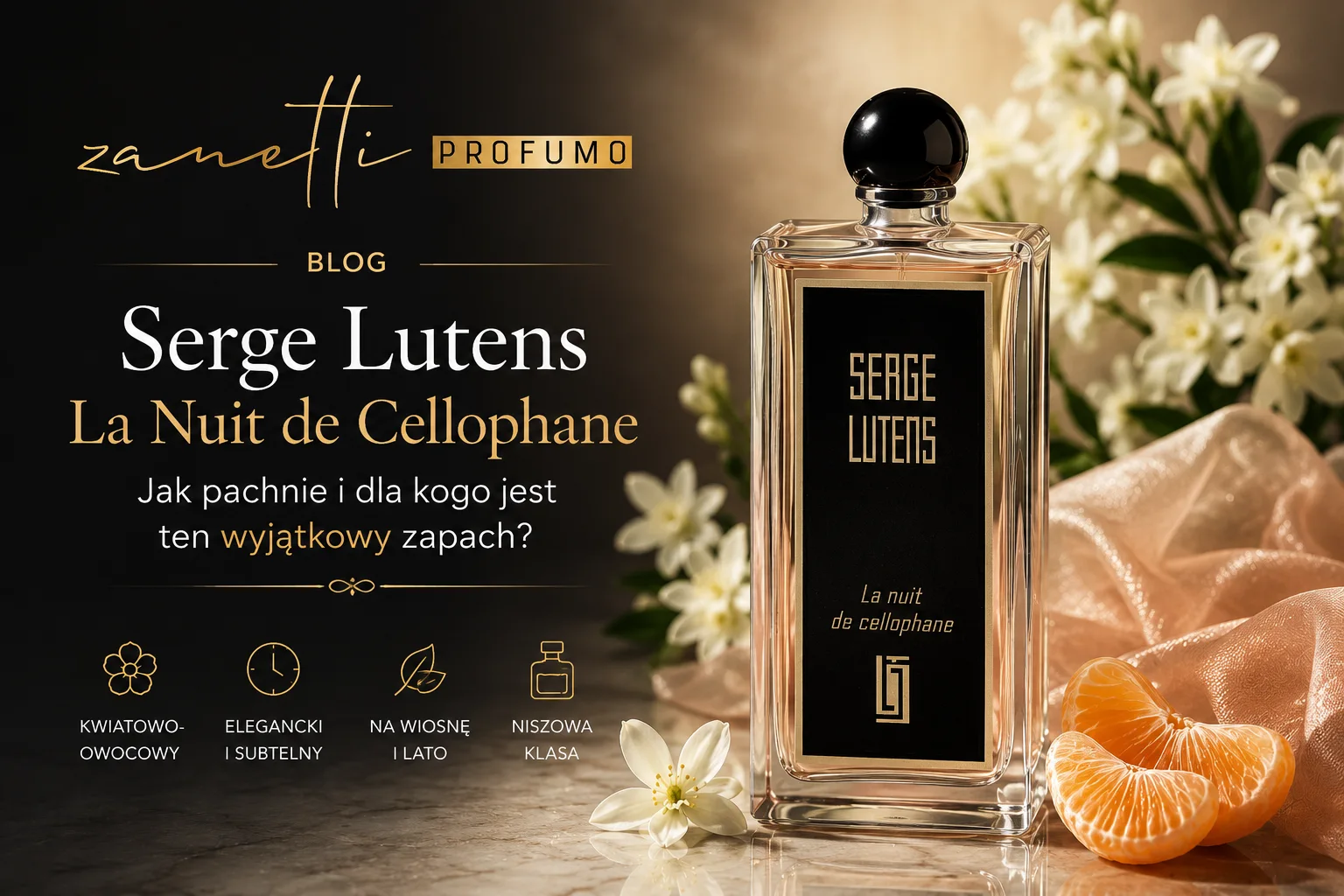 Serge Lutens La Nuit de Cellophane – jak pachnie i dla kogo jest ten zapach?